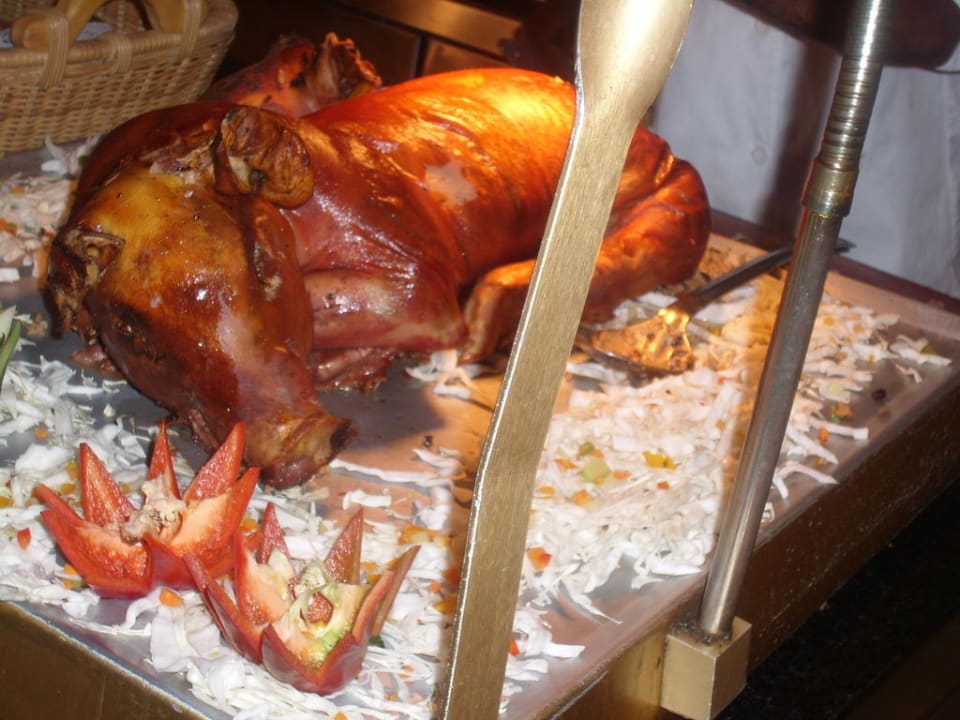 Büffet Dominikanischer Abend Hotel Grand Palladium Palace Resort, Spa & Casino