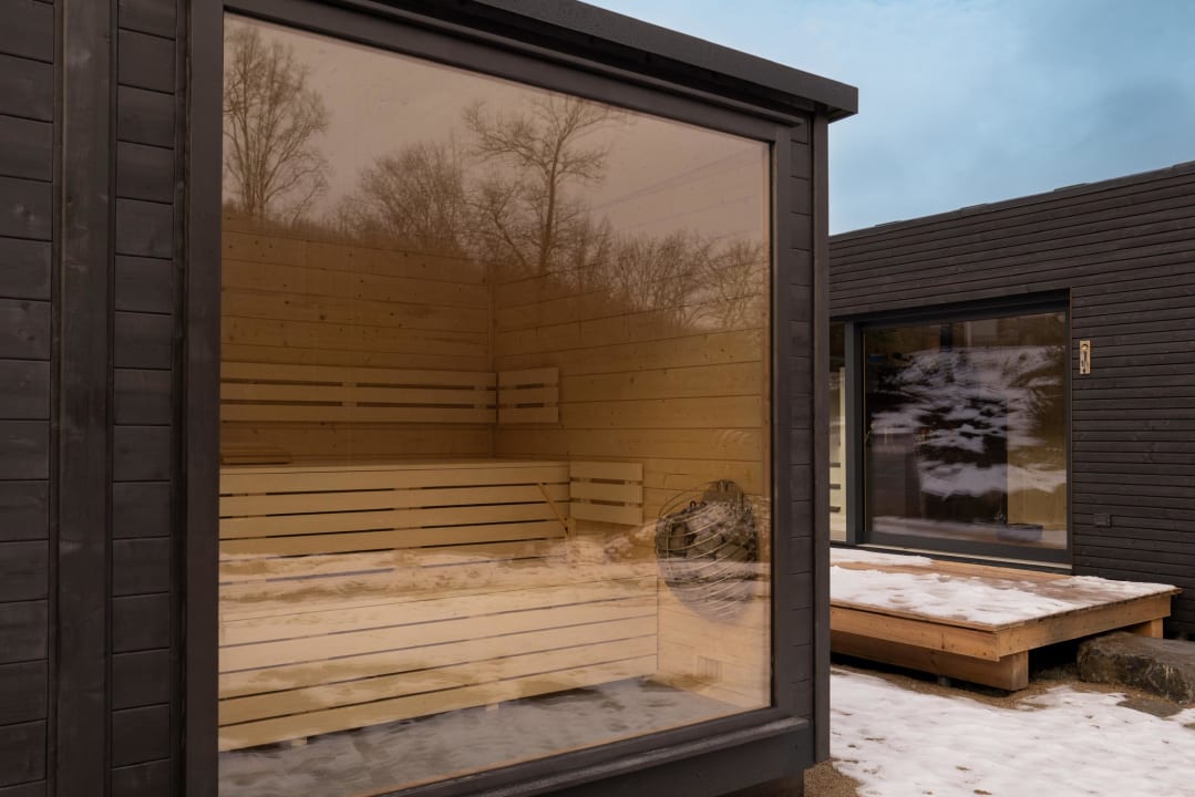 Sport & Freizeit Cabin Westerwald Sauna, 5G Internet, E-Ladesäule