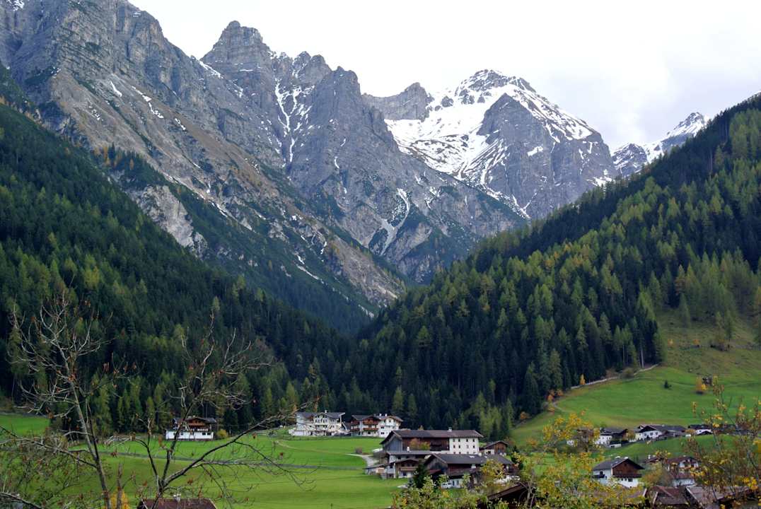 Ausblick vom Balkon Pension Tina
