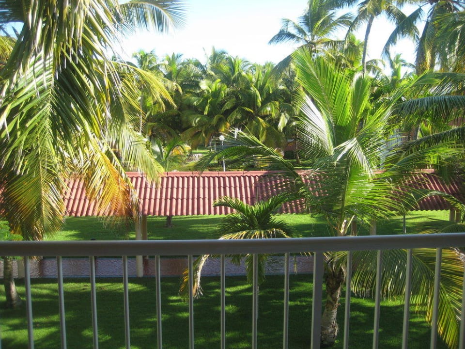 Blick vom Balkon zum Garten Grand Palladium Select Bávaro Resort & Spa