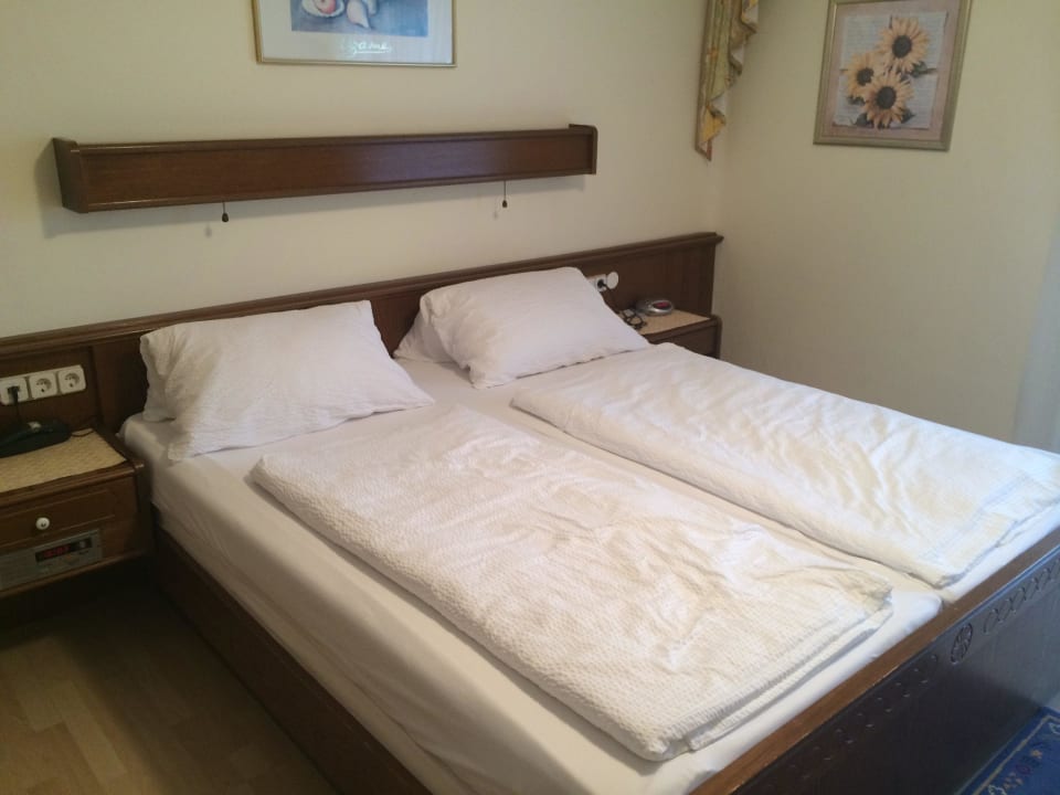 Doppelbett Parkhotel Ruhpolding