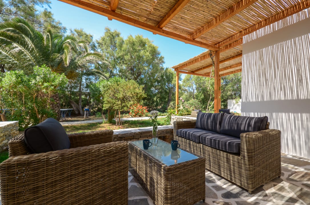 Gartenanlage Alkyoni Beach Hotel