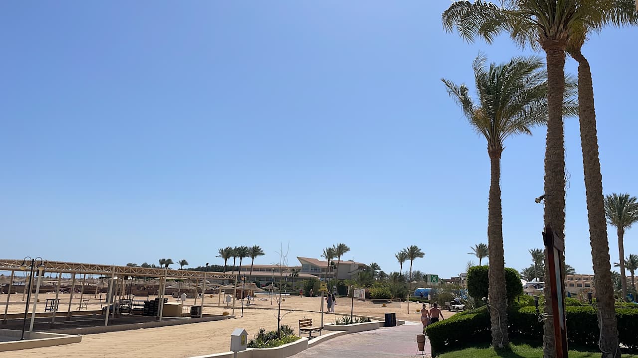 Gartenanlage Cleopatra Luxury Resort Makadi Bay