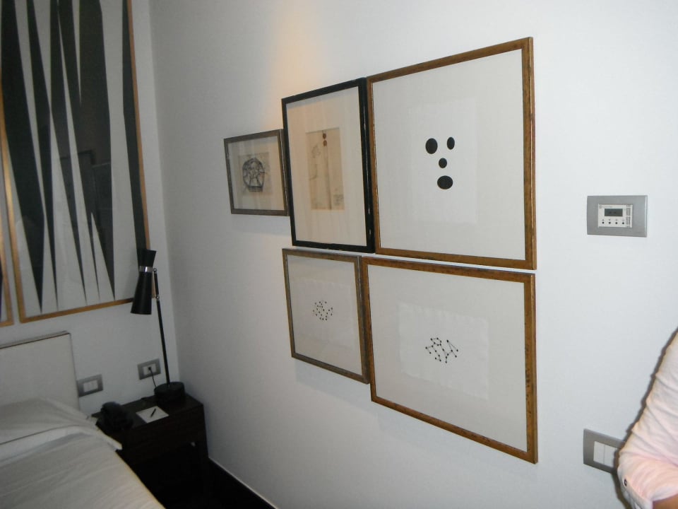 Bilder an der Wand Hotel Pulitzer