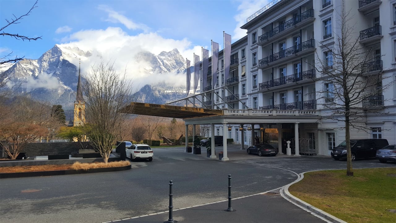 Außenansicht Grand Resort Bad Ragaz