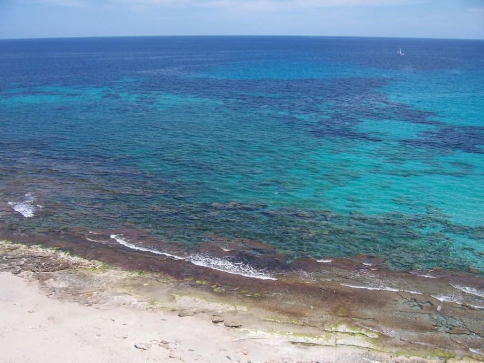 Naturstrand vorm Hotel Aparthotel Playa Dorada