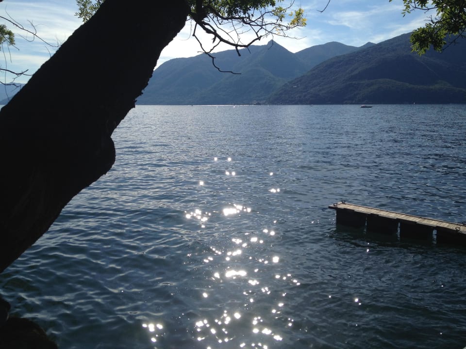 Blick vom Garten Relais Villa Porta