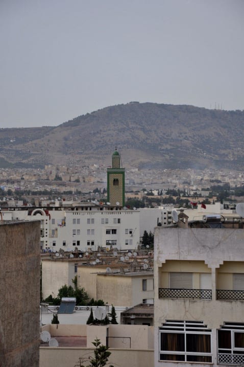 Widok z tarasu widokowego restauracji Hotel Zahrat Al Jabal