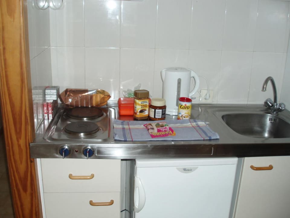 Kleine Küche aber gut FLOR los Almendros Apartamentos