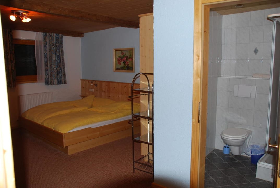 Schlafzimmer und Badezimmer Appartement Obergand