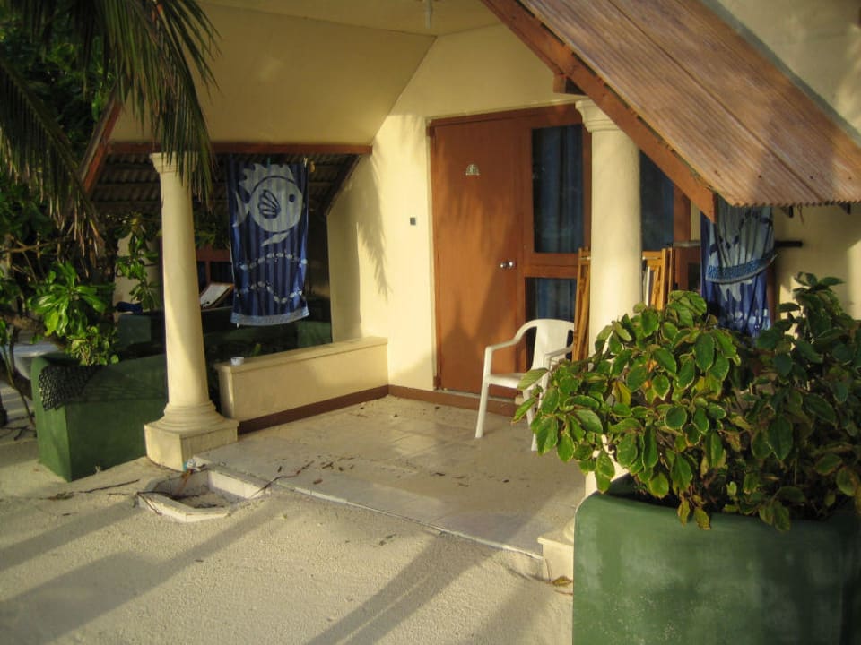 Überrspülung der  Bungalows Summer Island Maldives
