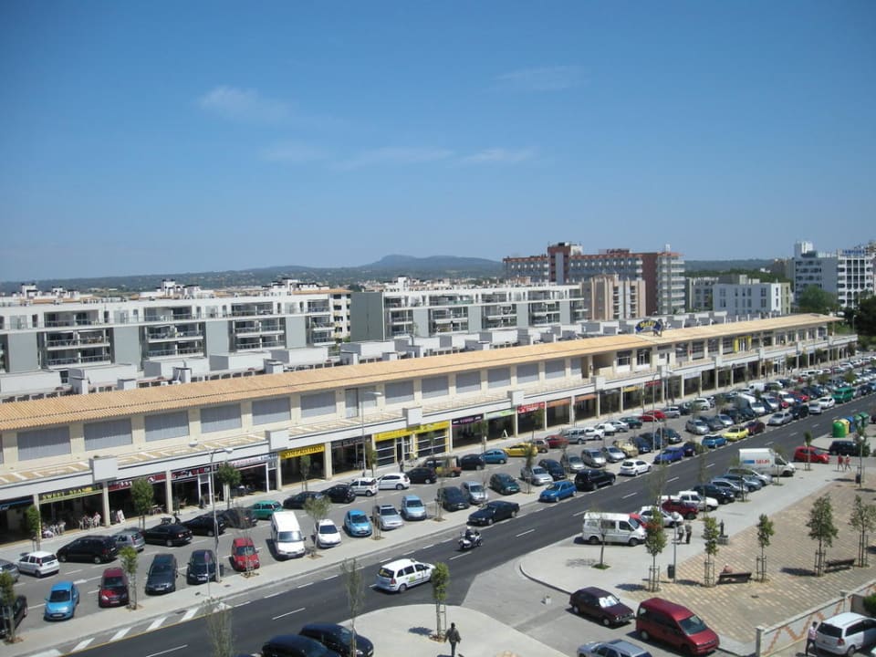 Ausblick von Balkon HM Tropical