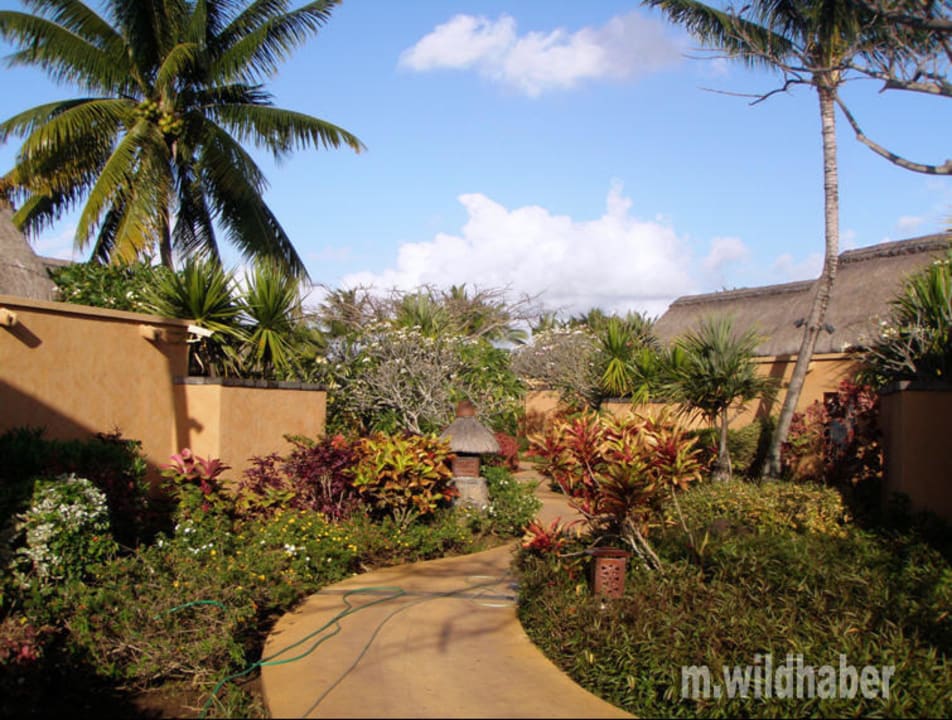 Gartenanlage Hotel The Oberoi Mauritius