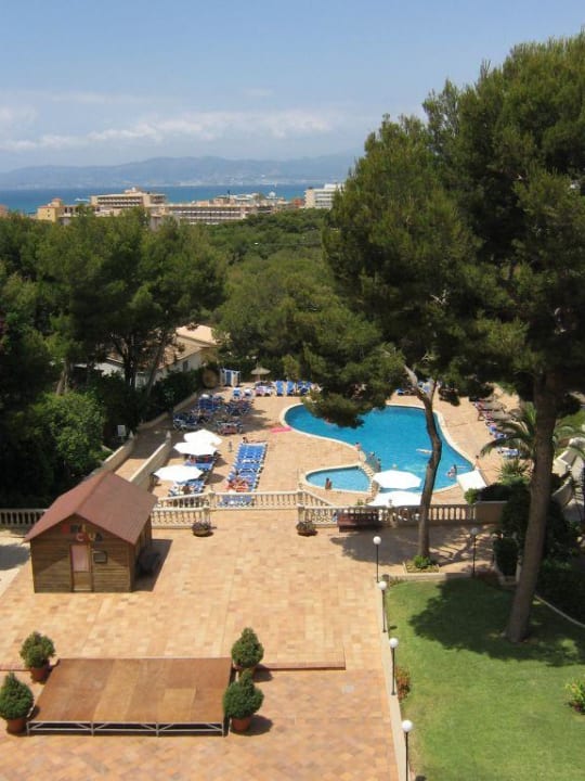 Traumhafter Ausblick aus dem 5.Stock Grupotel Orient