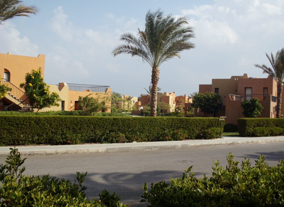 Strasse am Hotel Stella Garden Resort & Spa, Makadi Bay