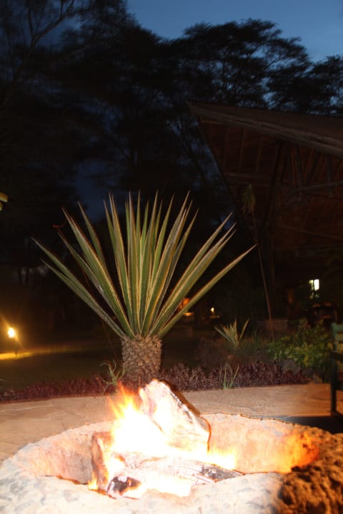 Romantik am Feuer Ol Tukai Lodge