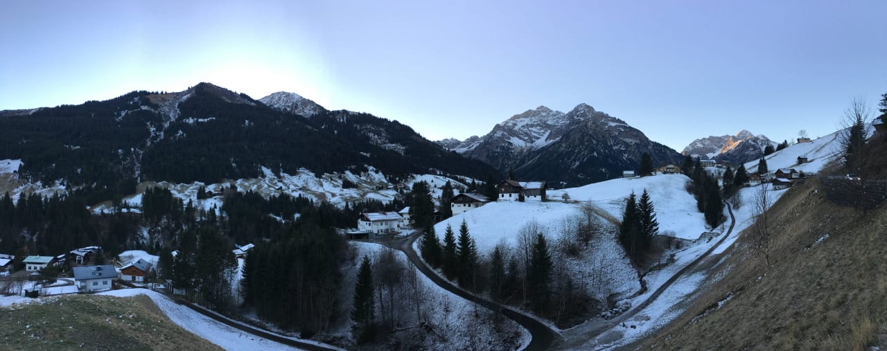 Ausblick IFA Alpenrose Hotel Kleinwalsertal