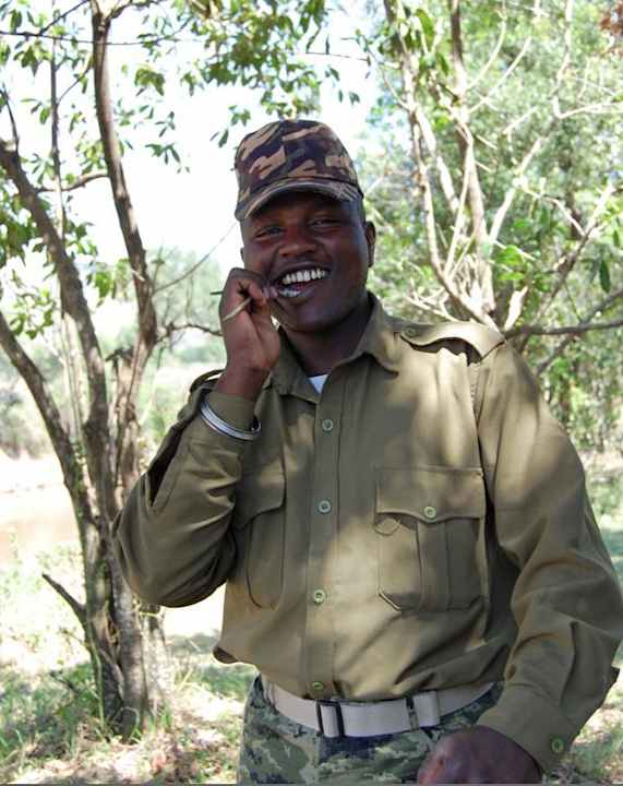 Zähneputzen mal anders Royal Mara Safari Lodge