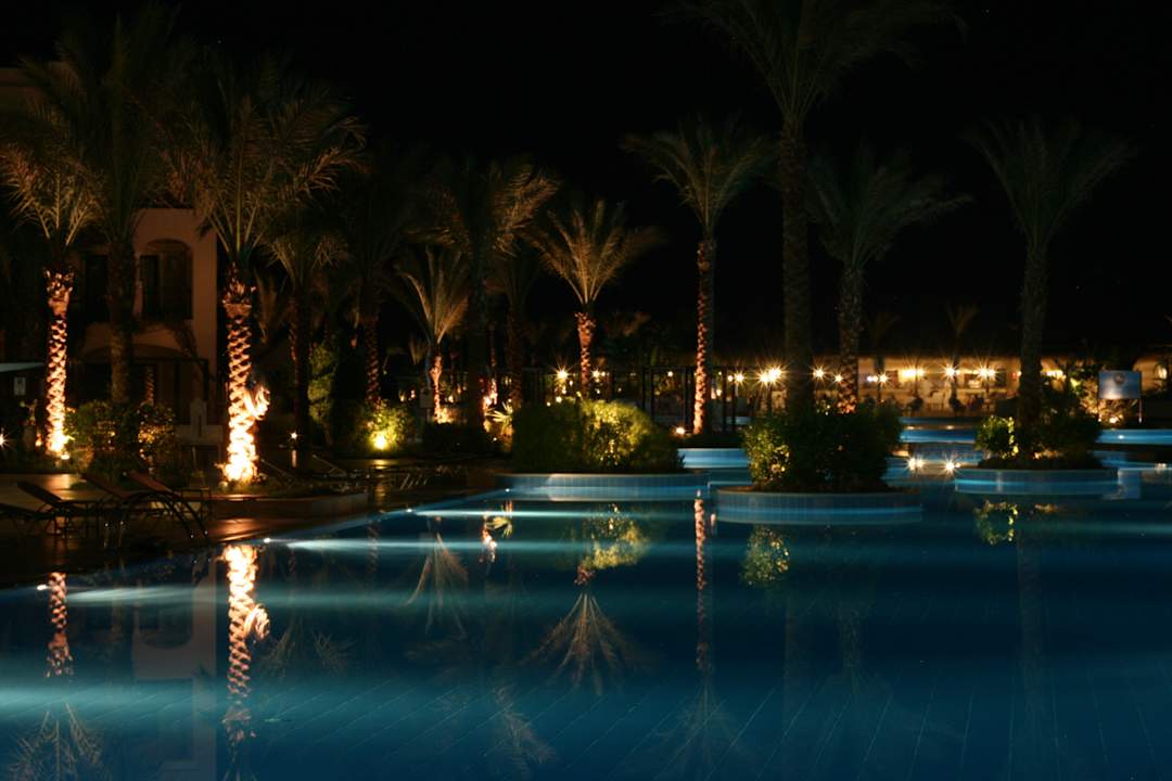 Wieczór  JAZ Aquamarine Resort