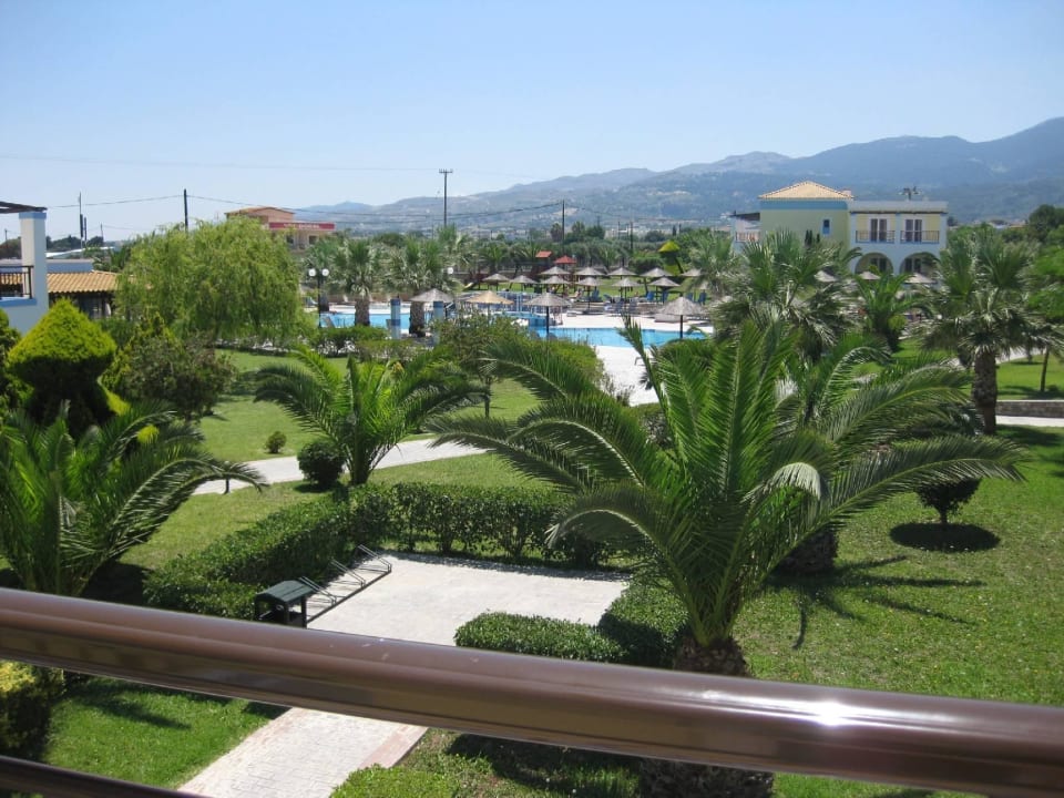 Das aben wir von unserer Terrasse aus gesehen Corali Hotel