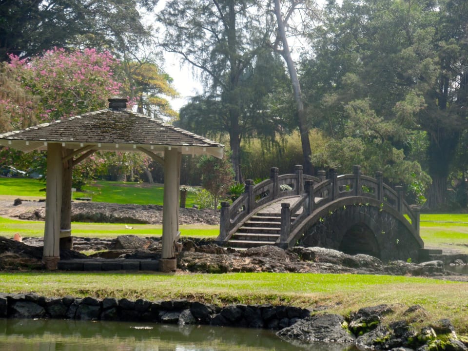 Gartenanlage Hilo Reeds Bay Hotel