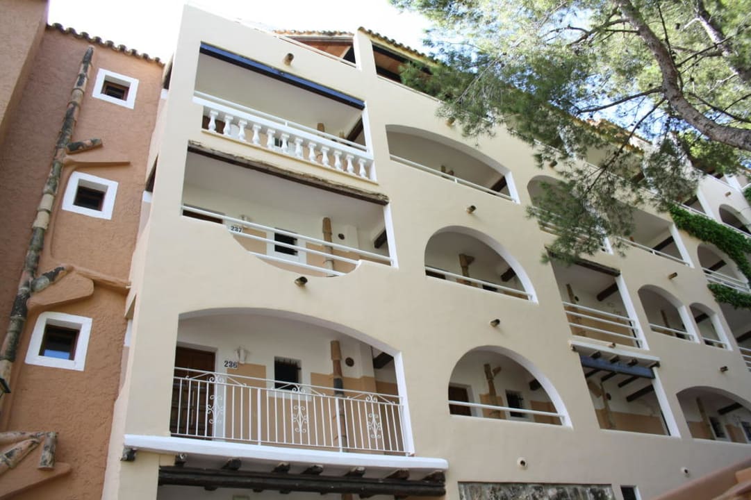 Unser Gebäude Hotel Aldea Cala Fornells 2