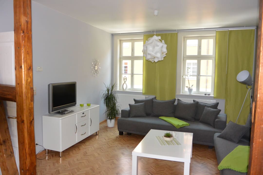 Apartment mit Terrasse und 1 Schlafzimmer Ferienwohnungen Junger Moritz