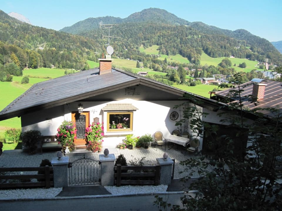 Außenansicht Ferienwohnung Bergfrieden