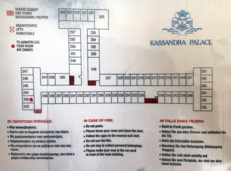 Zimmer Kassandra Palace Seaside Resort