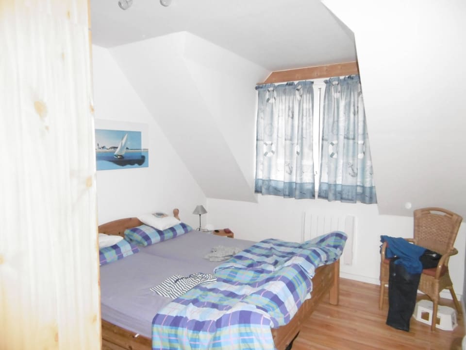 Blaues Schlafzimmer Ferienwohnug Axel Rase