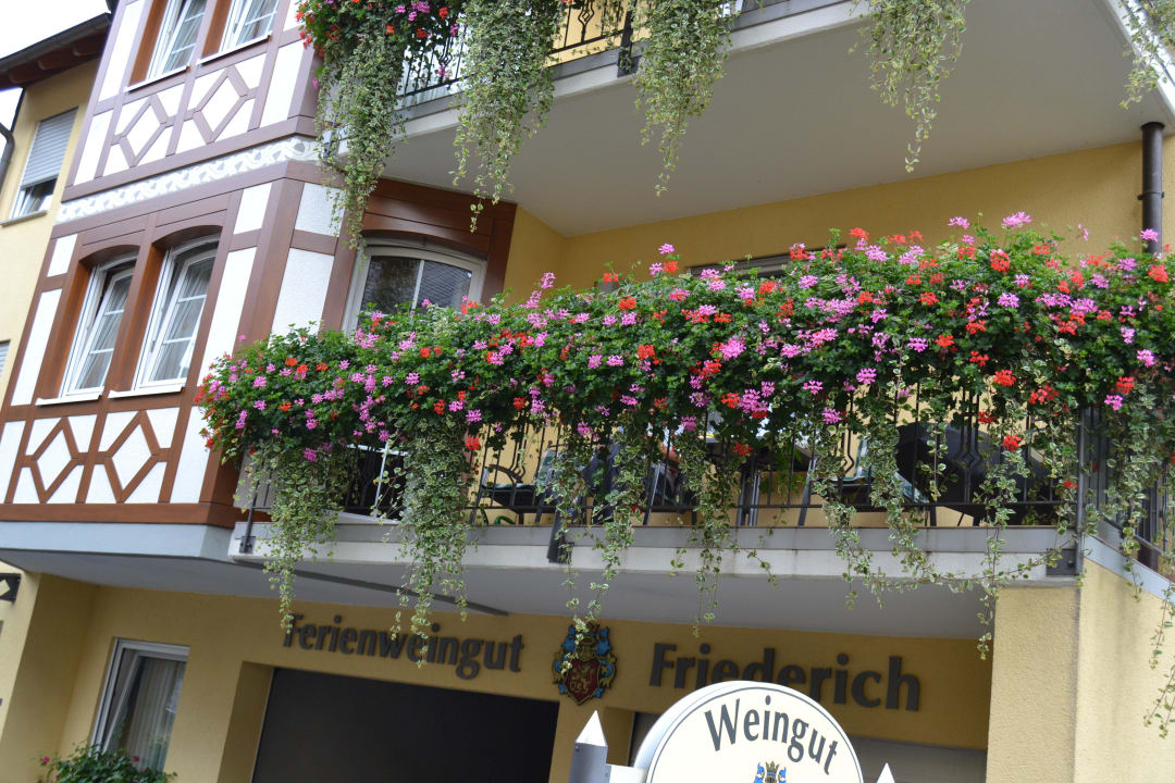 Außenansicht der Fewo Riesling Ferienweingut Friederich