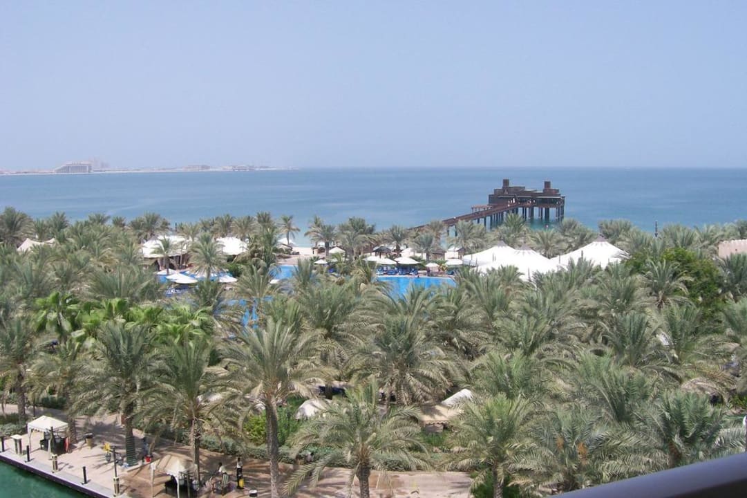 Blick aus unserem Zimmer Jumeirah Al Qasr