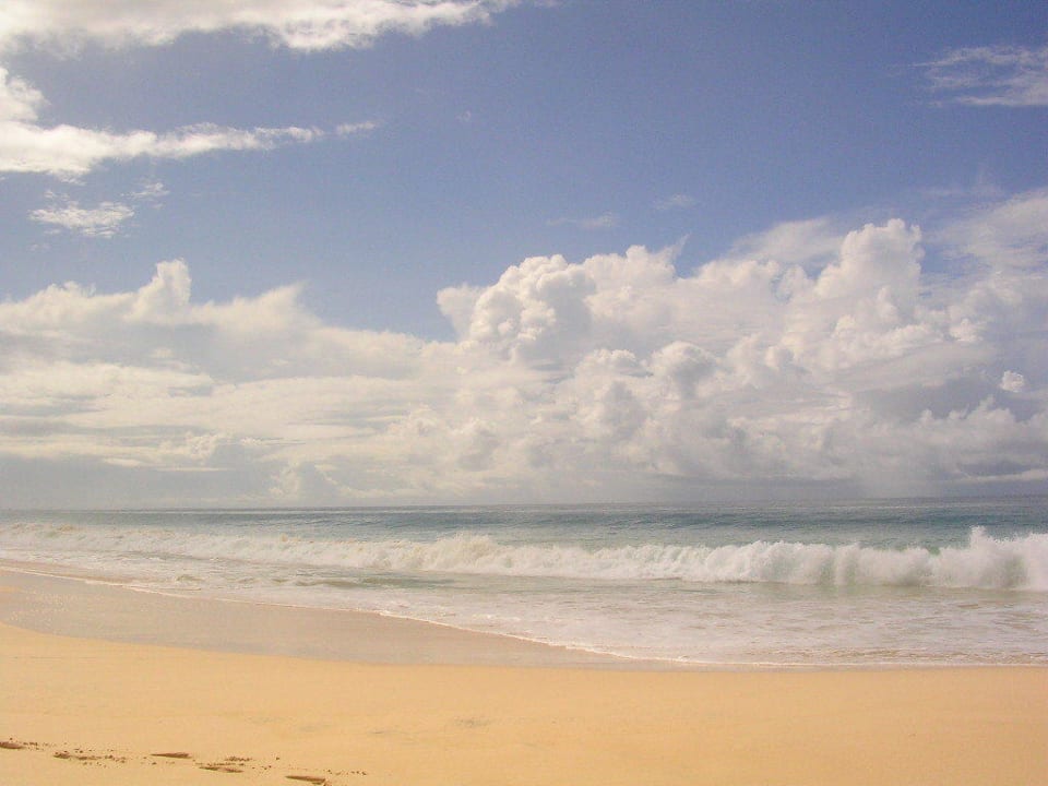 Der stille Stlantik,im Momnet,aber dann Hotel Riu Touareg