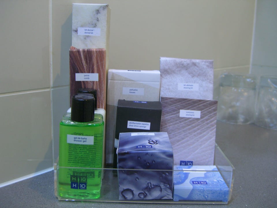 Badezimmerausstattung Hotel H10 London Waterloo