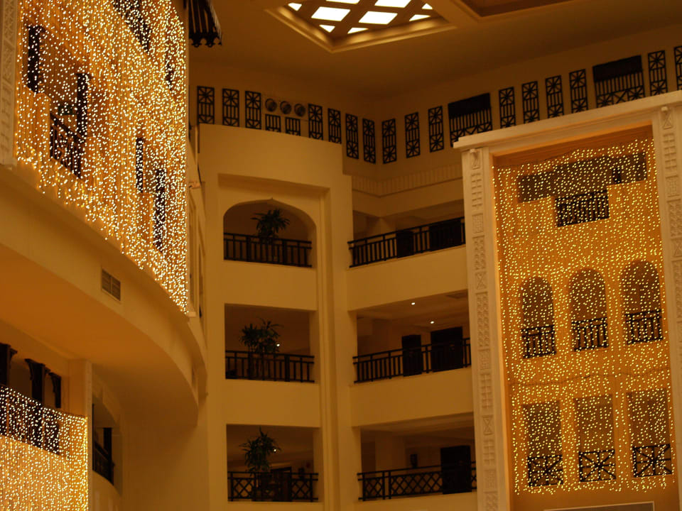 Lichtermeer im Dez. 2013 Steigenberger ALDAU Beach Hotel