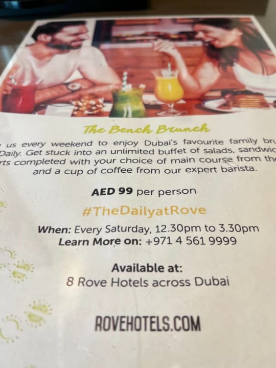 Gastro Rove Dubai Marina