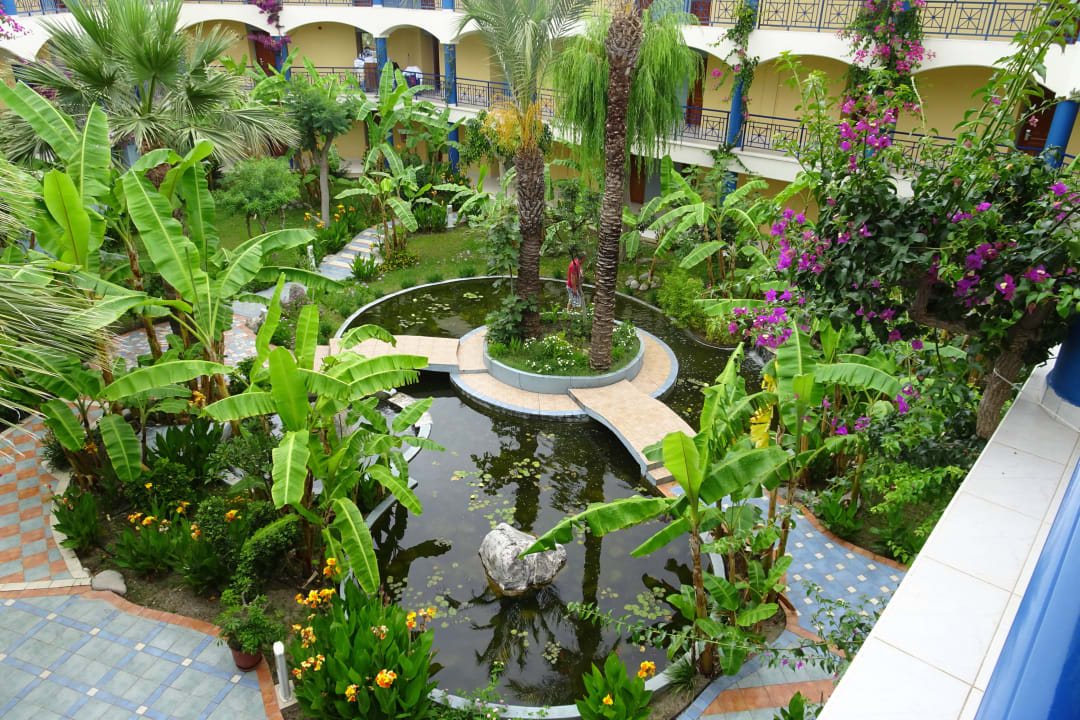 Teich mit fischen und seerosen Atrium Palace Thalasso Spa Resort & Villas