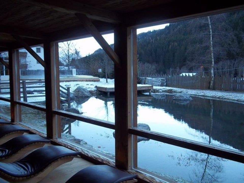 Ruhebereich mit Ausblick Alphotel Tyrol