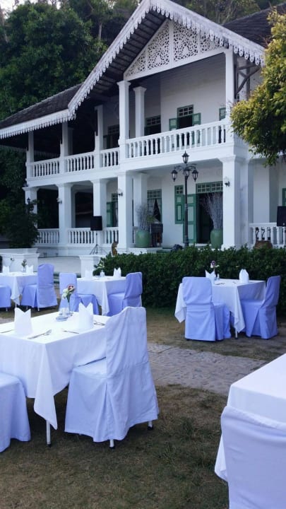 Vorbereitung thailändsicher Abend im Panwa House Cape Panwa Hotel