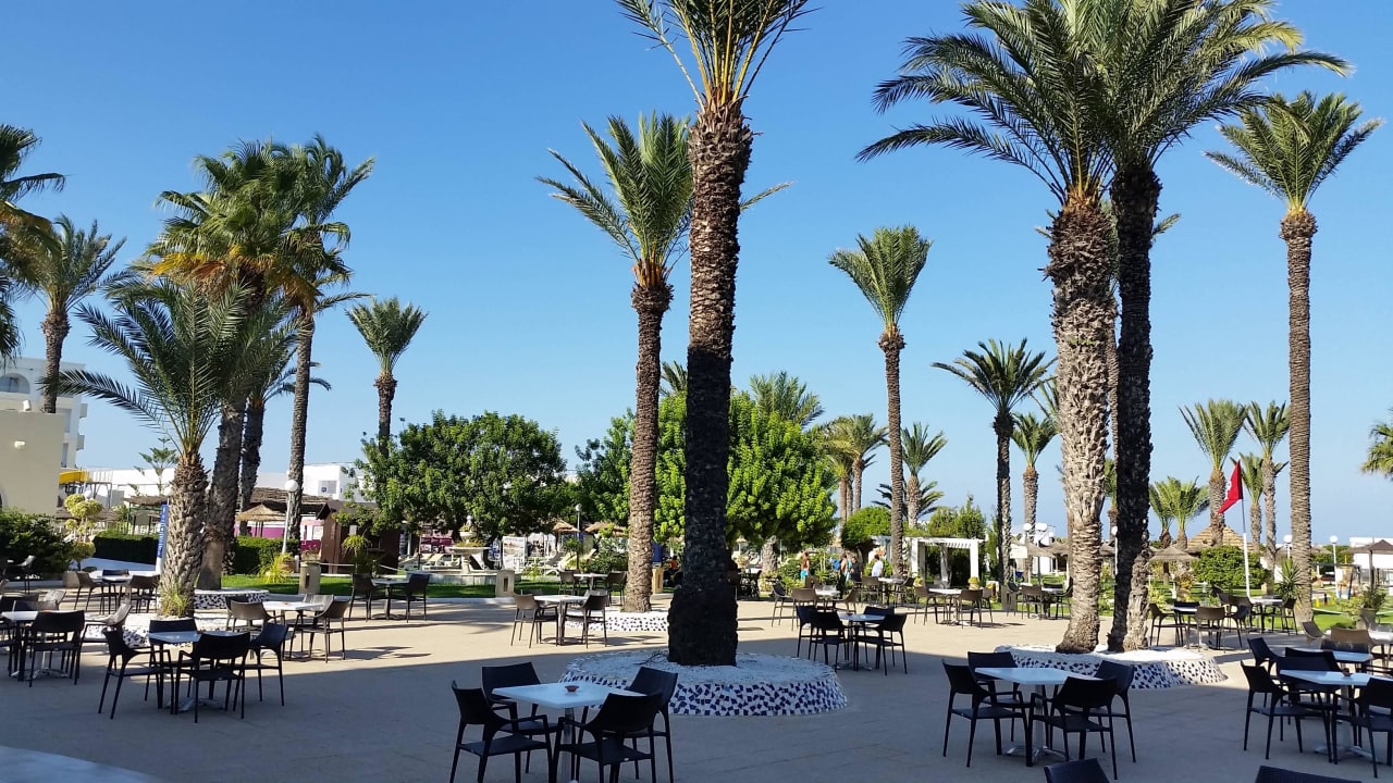 Schöner Platz zum Sitzen El Mehdi Beach Resort