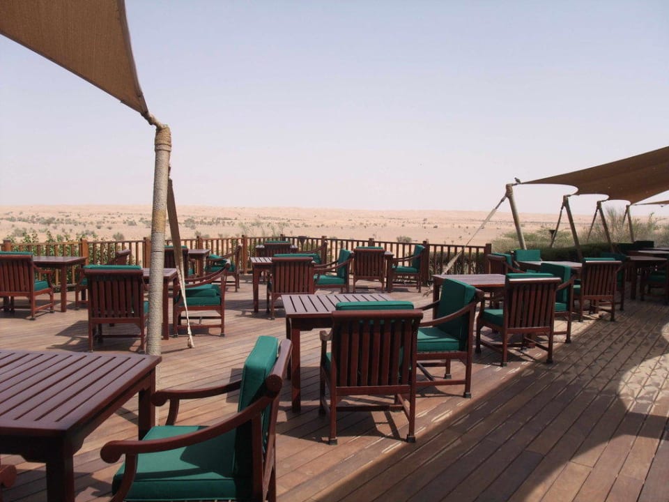 Ausblick Terrasse Haupthaus Al Maha, A Luxury Collection Desert Resort & Spa