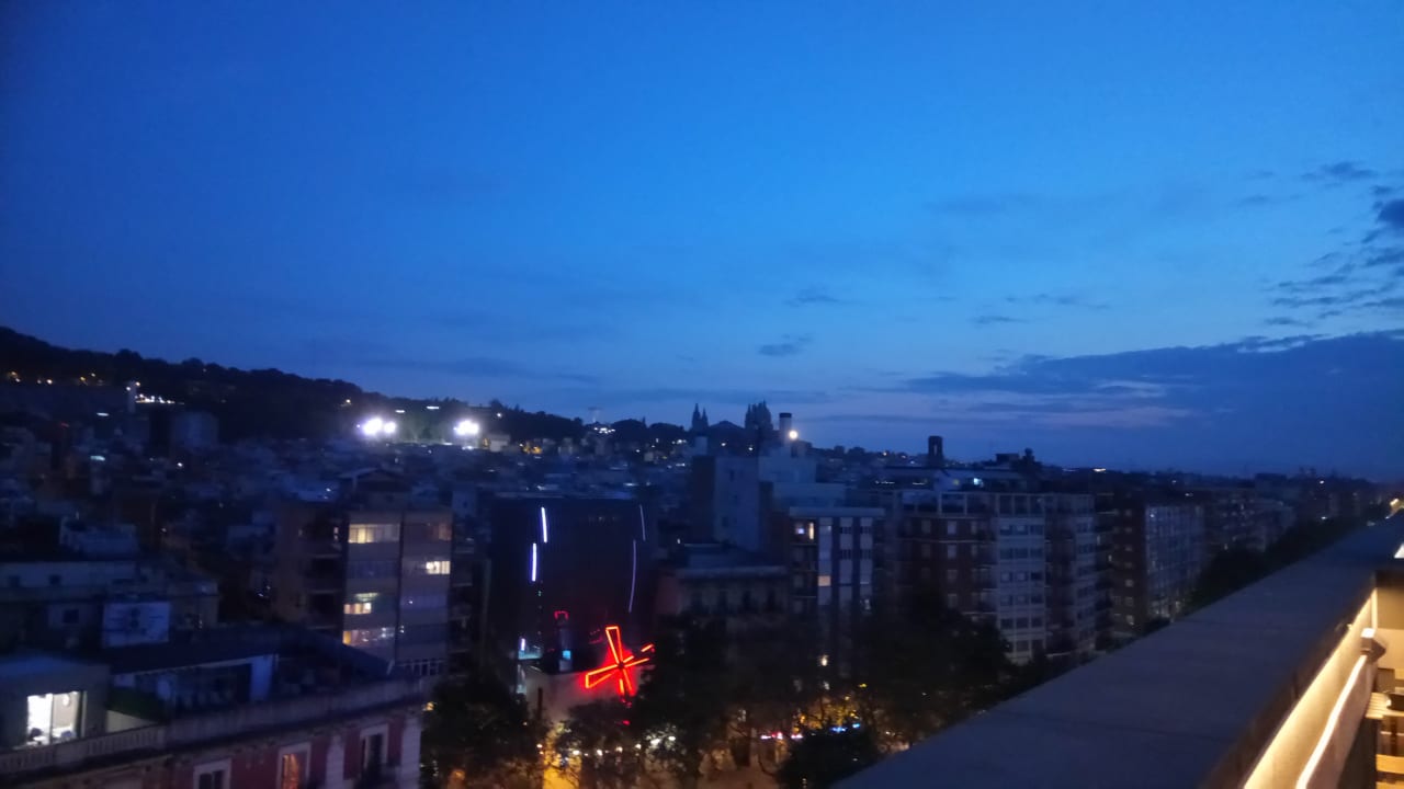 Ausblick Hotel Barcelona Universal