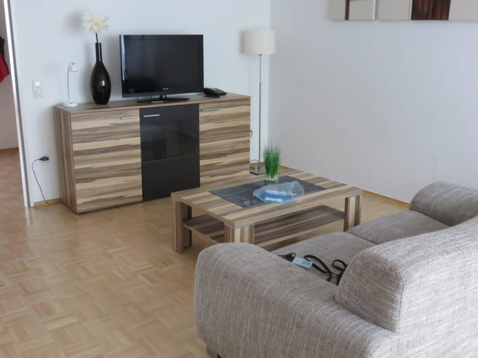 Wohnzimmer von Wohnung 120. Residenz Hotel am Zuckerberg