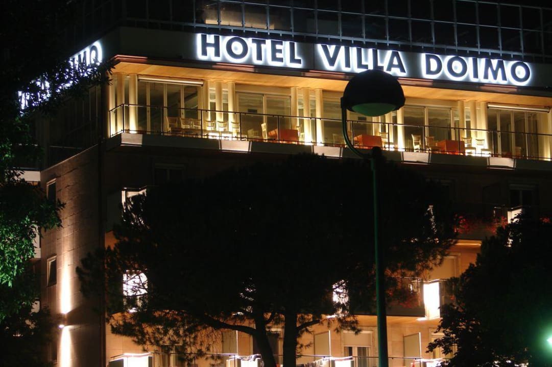 Hotel bei Nacht Villa Doimo