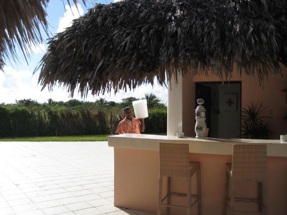 hier hat Carlos Eis für die Poolbar geholt Catalonia Royal Bavaro - Adults only