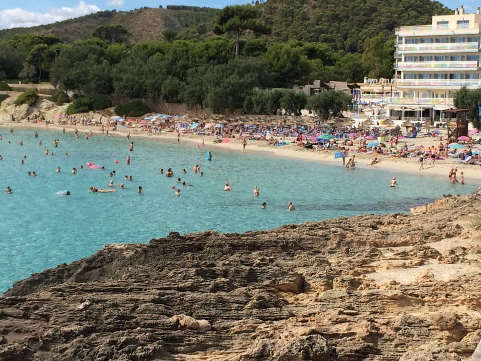 Strand von der gegenüberliegenden Seite R2 Lago Playa Park
