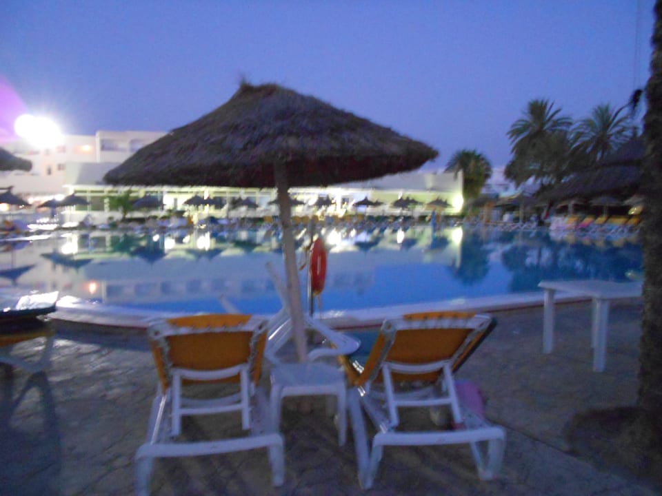 A morning at the pool Houda Golf & Beach Club