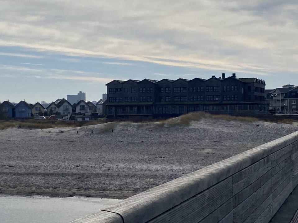 Außenansicht Bretterbude Heiligenhafen