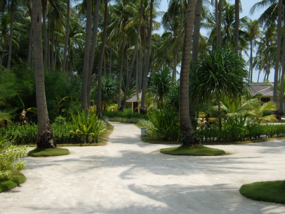 Weg durch die Anlage Kura Kura Resort
