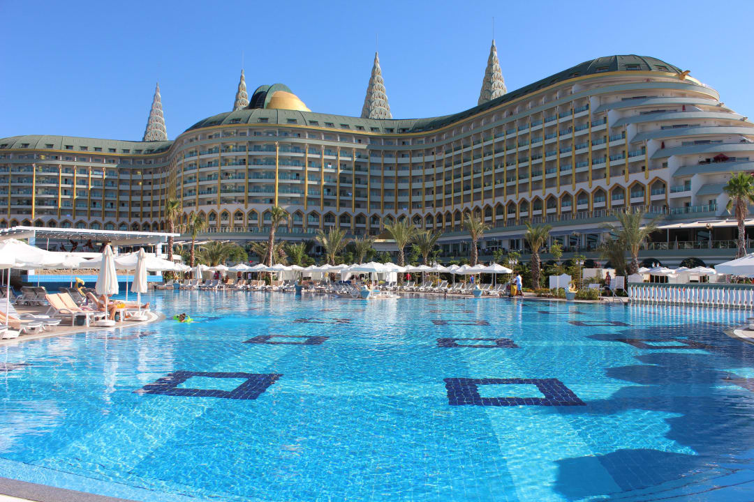 Blick vom Pool  Hotel Delphin Imperial